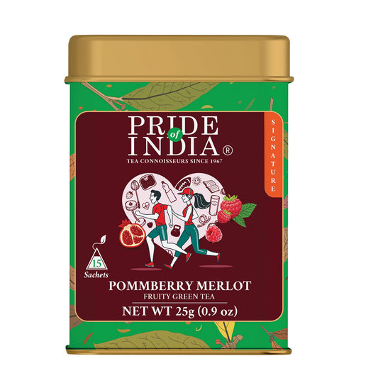 PommBerry Merlot - Fruity Green Tea Bags